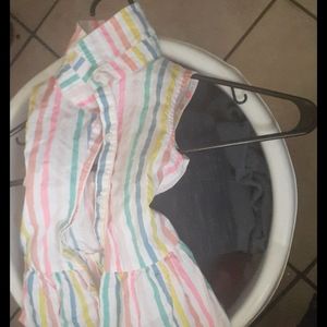 A one piece shorts outfit